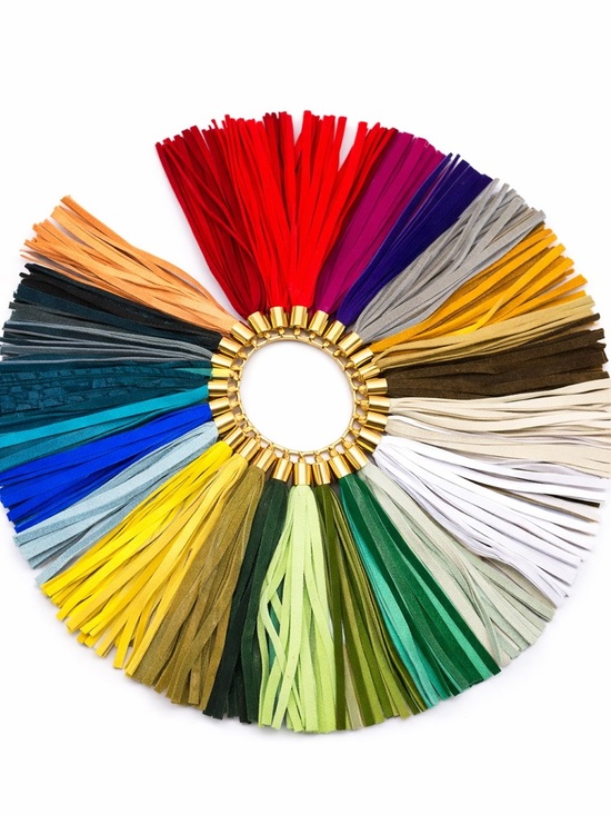 Custom Accessories - Custom Leather Tassels